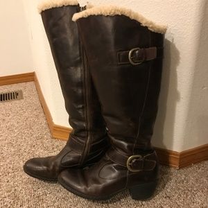 BORN shearling boots